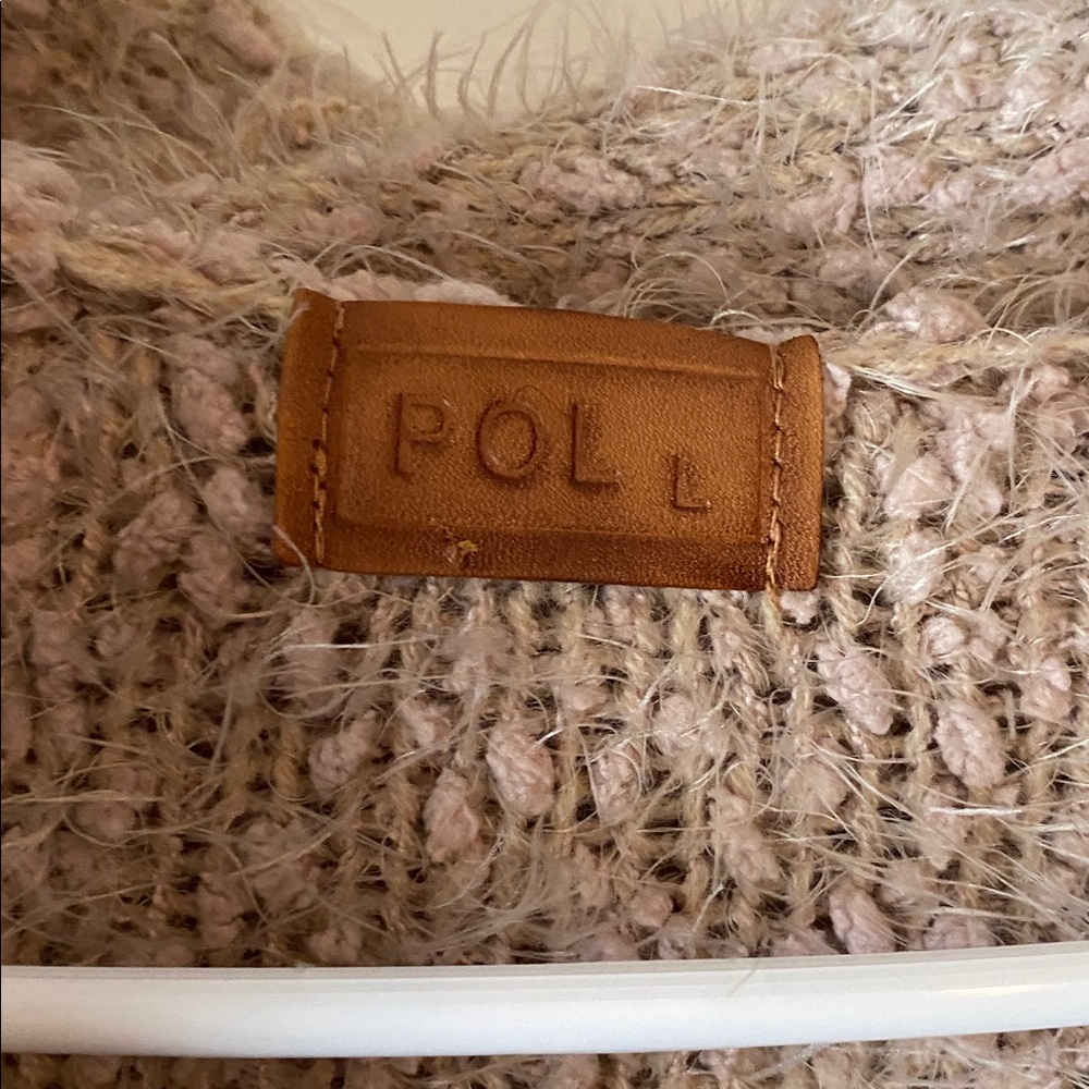 POL Cozy Tan Hooded Sweater - Picture 2 of 6